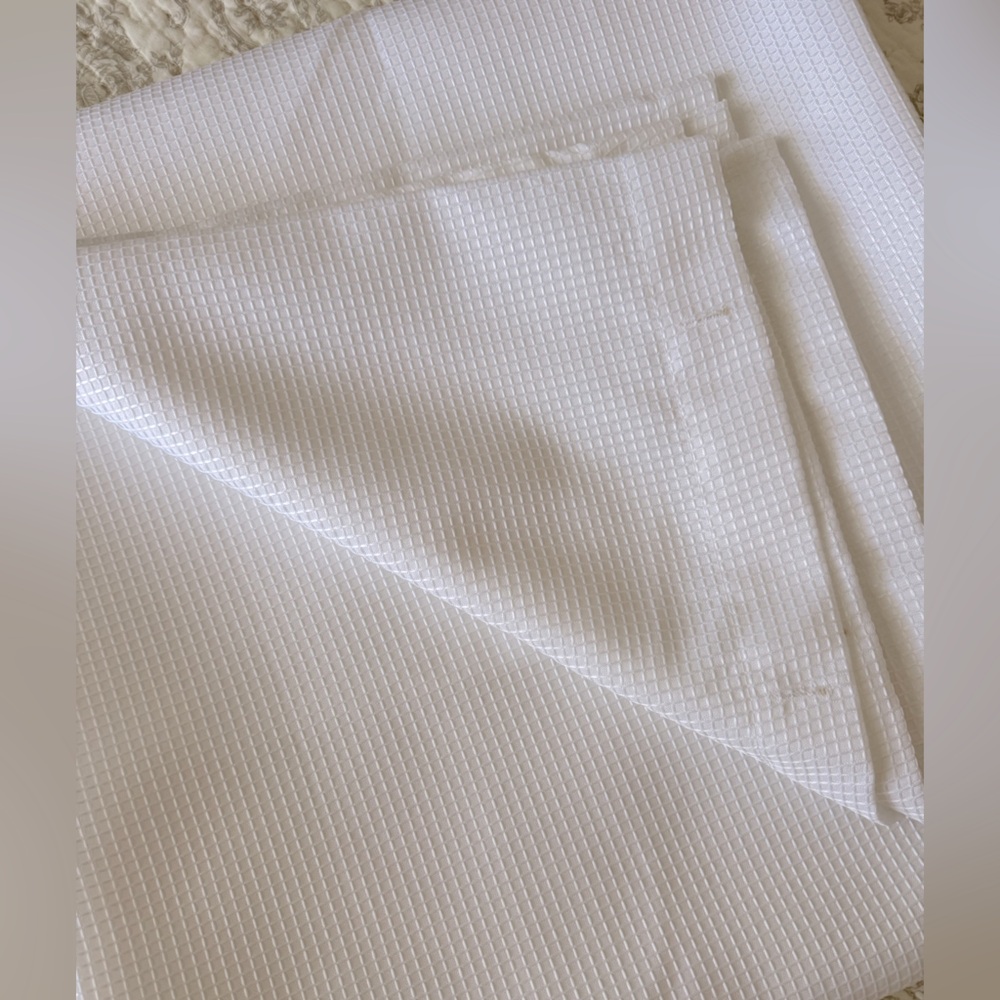 White Shower Curtain 🦋 - Picture 2 of 4
